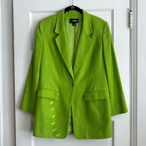 100% silk vintage blazer